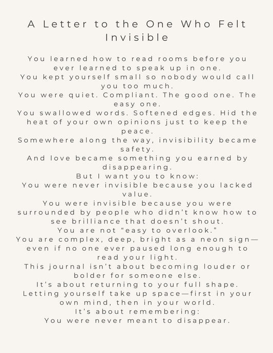 30-Day Guided Unseen Journal