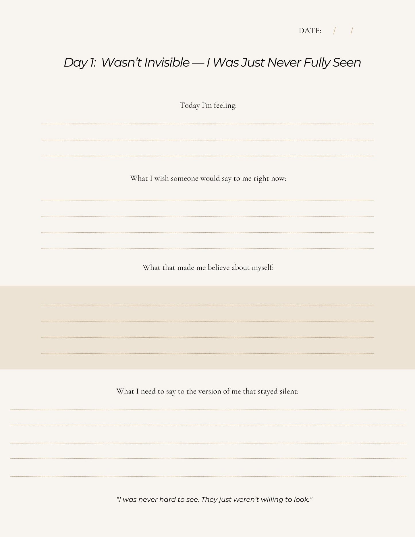 Guided Journal Prompts for Women
