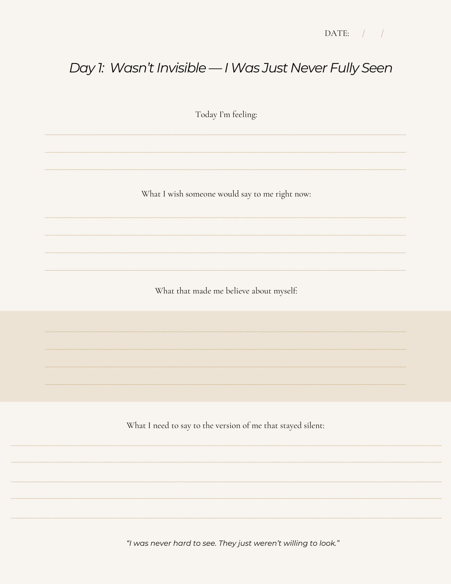 Guided Journal Prompts for Women