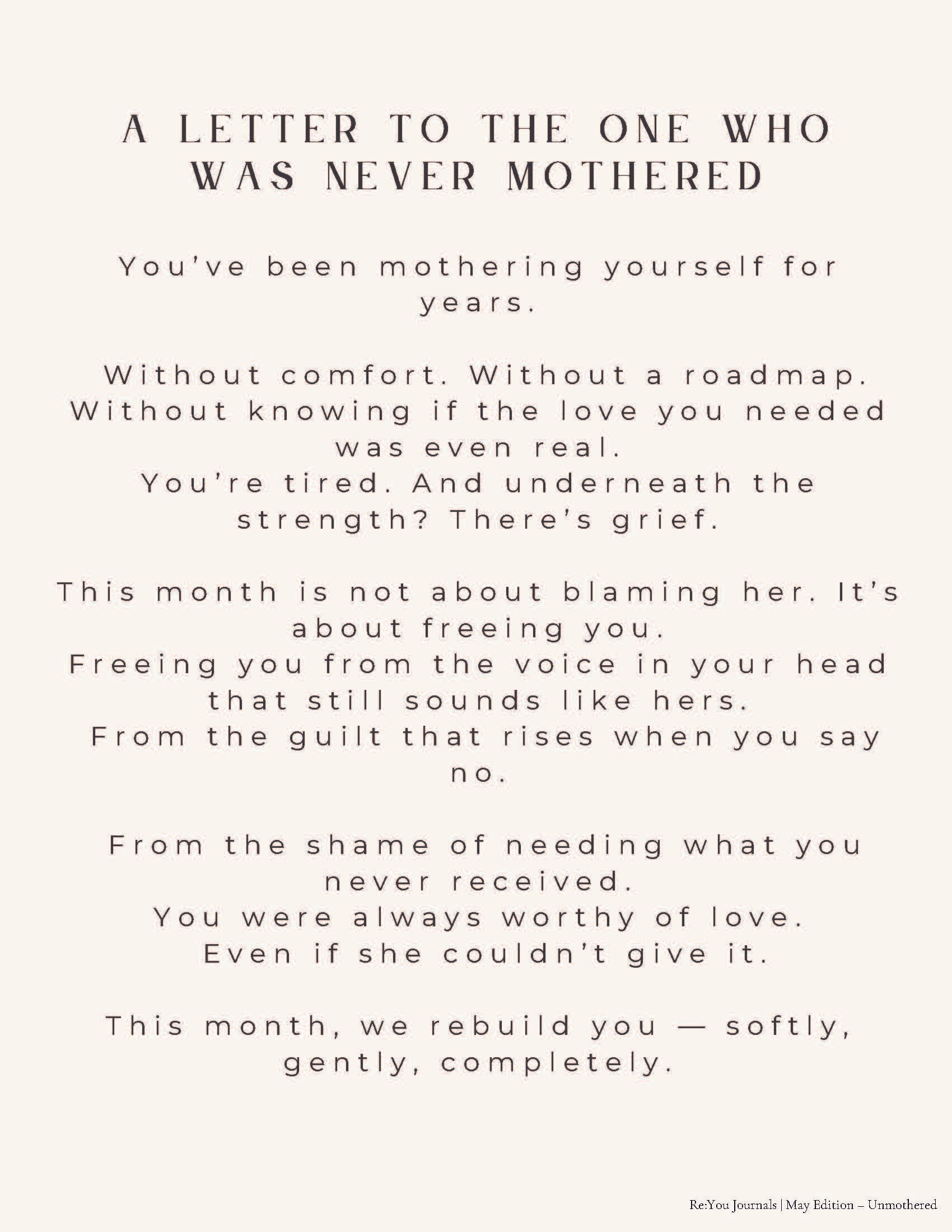 Buy Unmothered Journal Online
